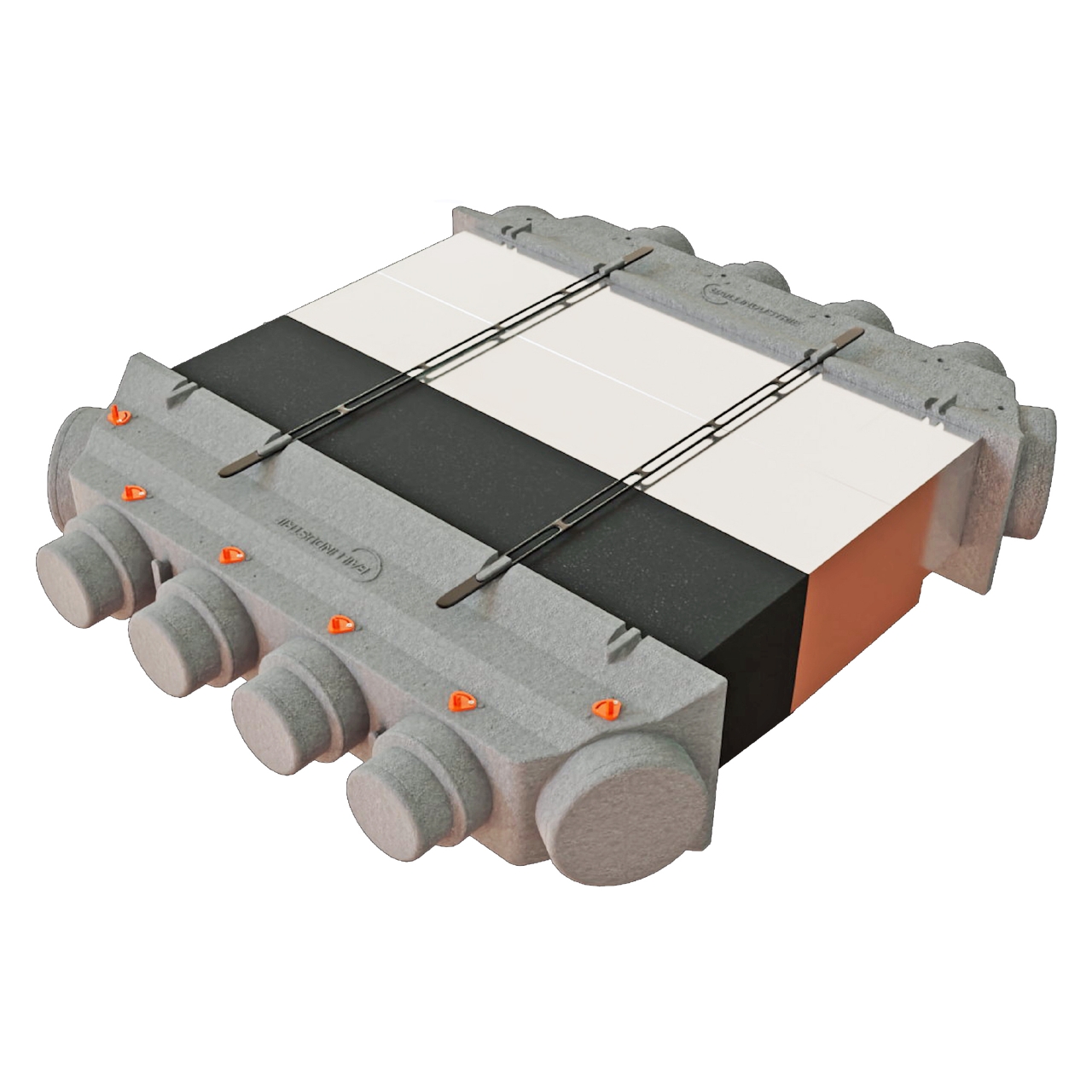  Élastomère de fixation pour plenum prêt-à-poser - 400x400px